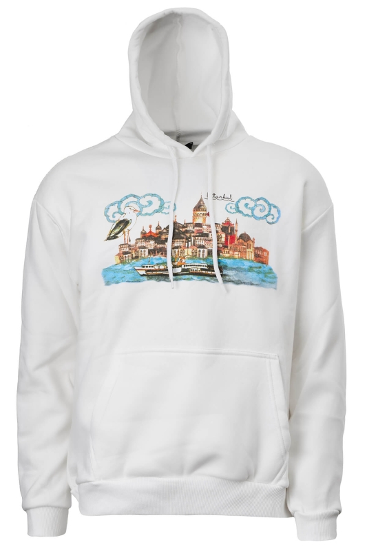 İstanbul Koleksiyonu Ekru Sweatshirt