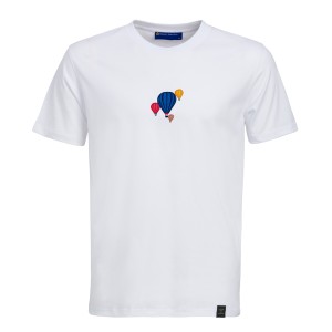 Reflect Göreme Balon T-Shirt Beyaz Unisex - Thumbnail