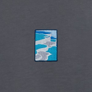 Reflect Pamukkale T-Shirt Gri Unisex - Thumbnail