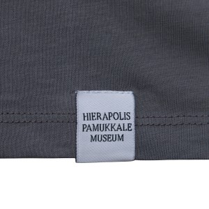 Reflect Pamukkale T-Shirt Gri Unisex - Thumbnail