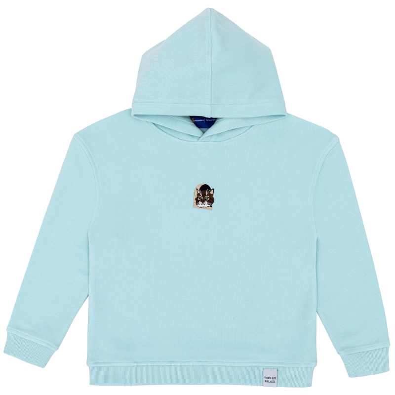 Reflect Topkapı Kedi Sweatshirt Mint 8 Yaş